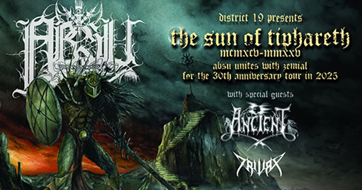 Live: ABSU, ANCIENT,