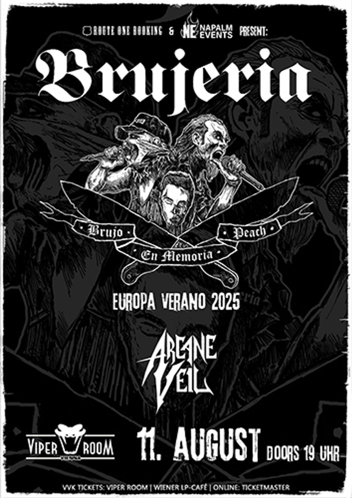 Live: BRUJERIA, ARCA