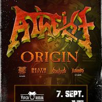 Live: ATHEIST, ORIGI